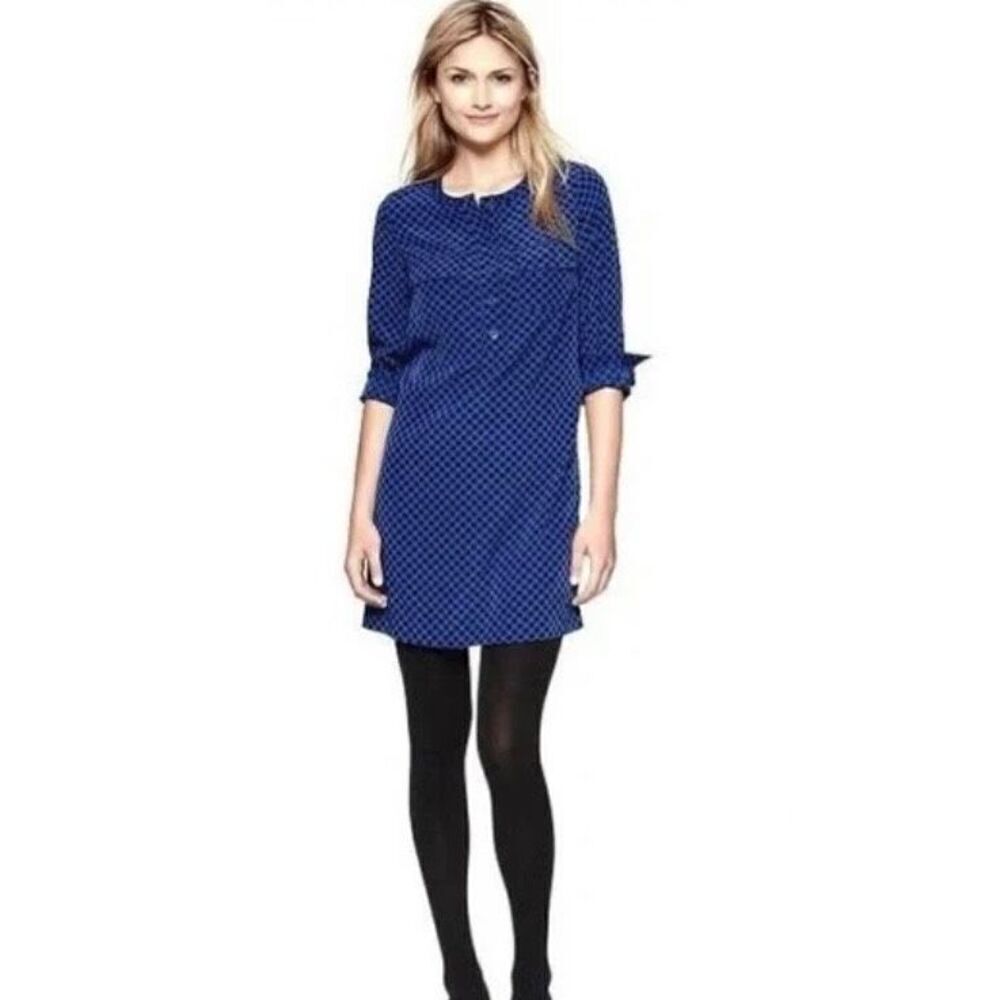 Gap women’s Deborah polkadot, shirt, dress, size small ￼